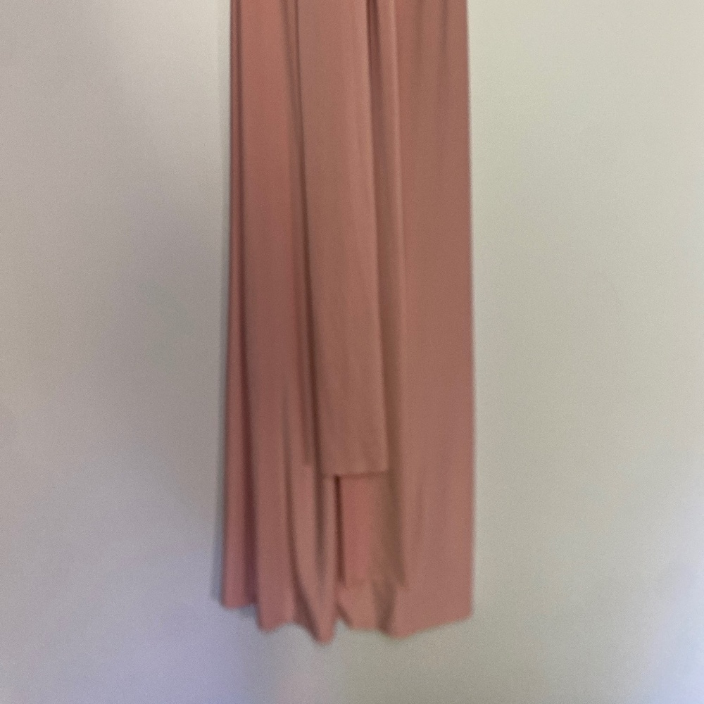 Lulu’s XS Always Stunning Convertible Blush Pink Maxi Dress - Picture 12 of 16